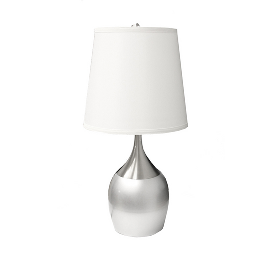 Silver Table Lamp